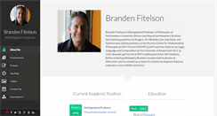 Desktop Screenshot of fitelson.org