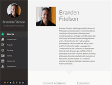 Tablet Screenshot of fitelson.org